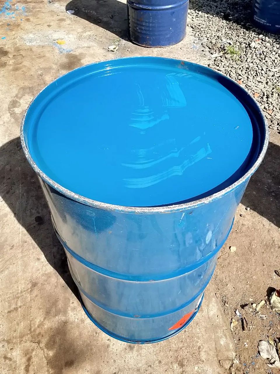Tambor de ferro Azul - 200 Litros - Foto 2