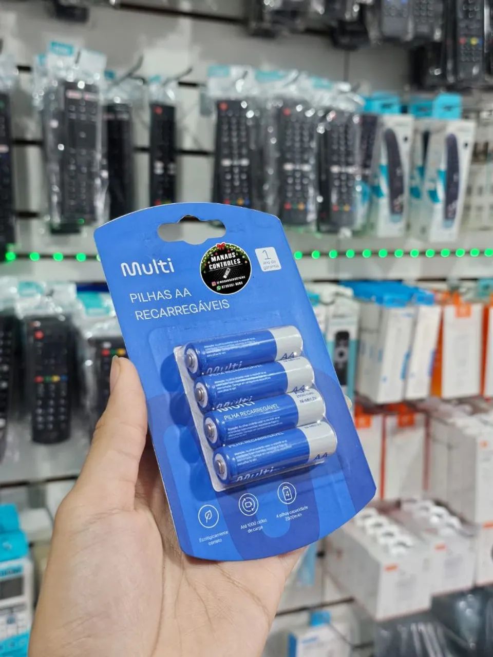 Pilha Recarregável AA Multi 