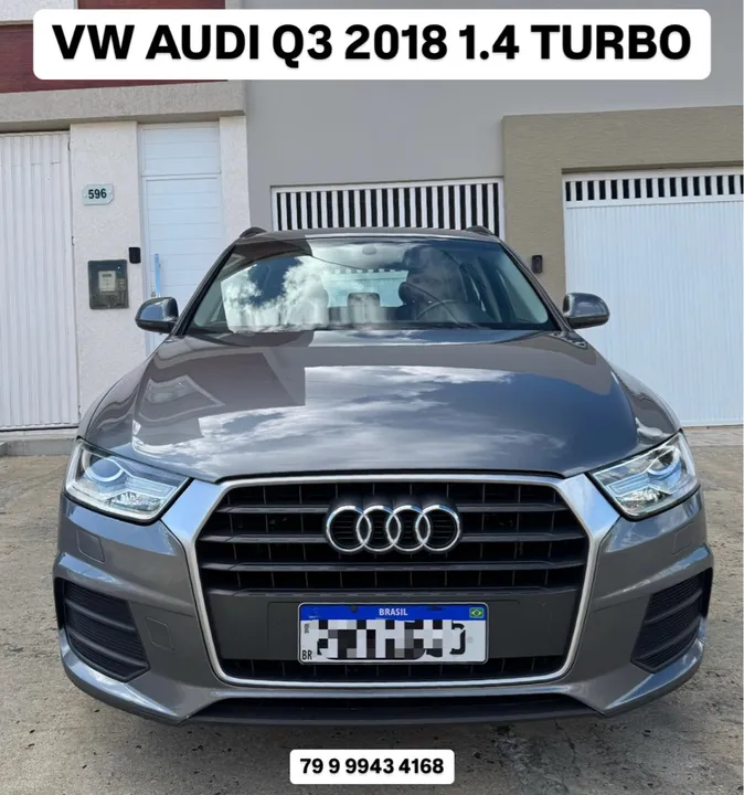 AUDI Q3 1.4 TFSI ANO 2018 EXTRA CONSERVADO, IPVA 2025 PAGO, ENTRADA + PARCELAS DE R$820