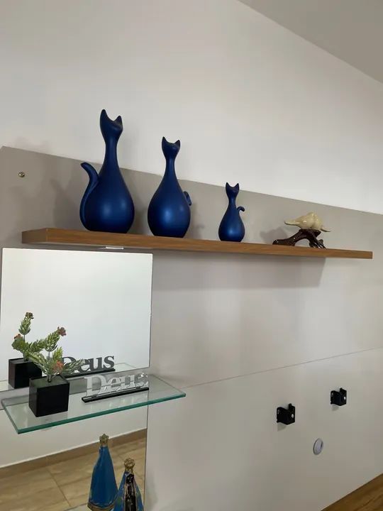 Rack para TV com prateleira e gaveta - Foto 4