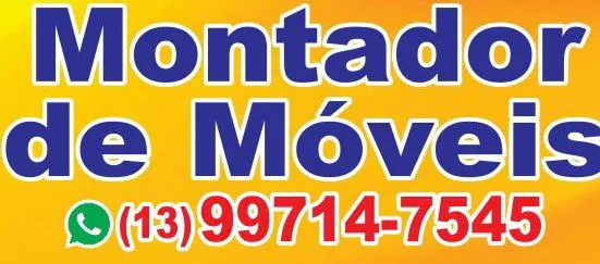 MONTADOR DE MOVEIS NOVOS