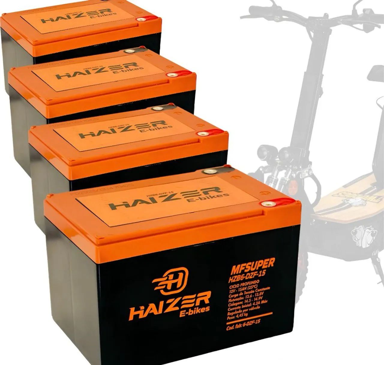 Bateria bicicleta elétrica happy entregamos 