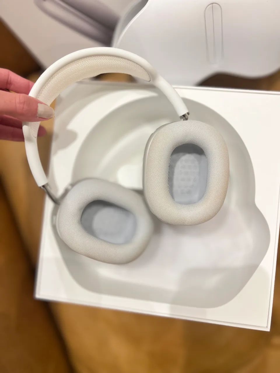 ? Apple AirPods Max - Prata com Faixa Branca | Modelo A2096 - Foto 3