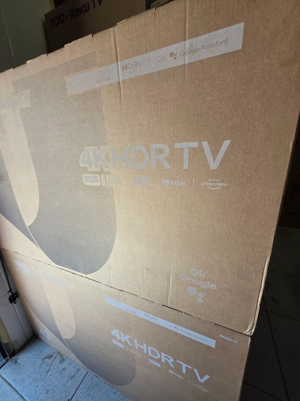 TV TCL 43 polegadas 4K HDR Google TV - Foto 2