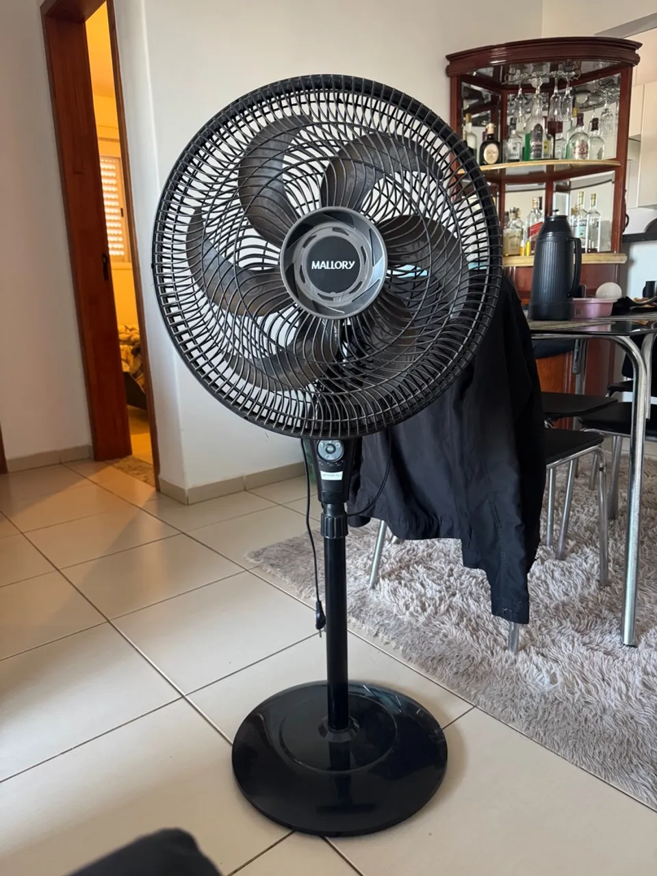 Ventilador de Mesa Mallory - 40cm - Preto