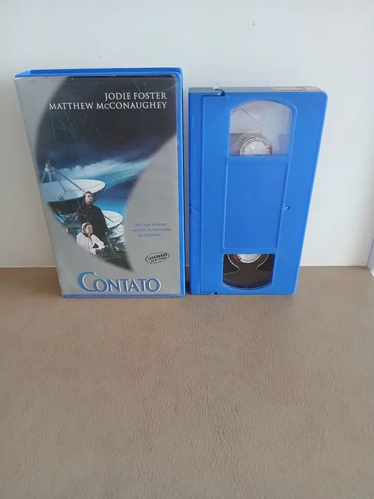 VHS Contato - Jodie Foster e Matthew McConaughey