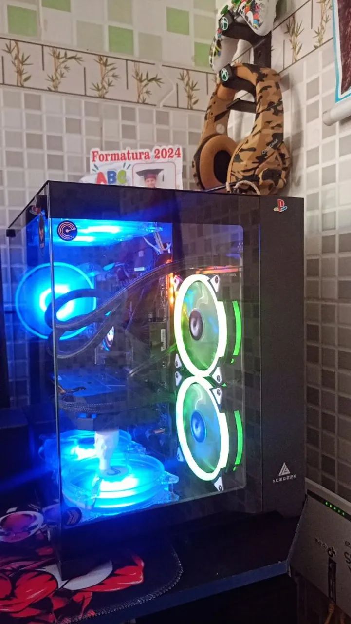 Gabinete Completo PC Gamer acompanha só o gabinete completo roda qualquer jogo - Foto 4