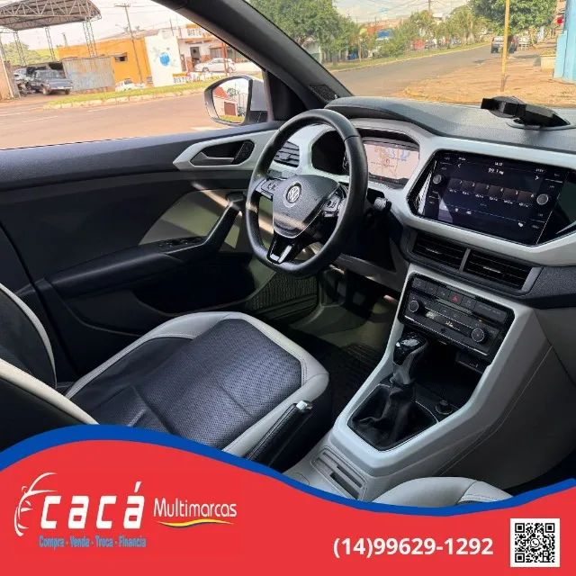 VOLKSWAGEN T-CROSS HIGHLINE 1.4 250 TSI - 2020  - AUTOMÁTICO -FLEX -COMPLETO  - Foto 4