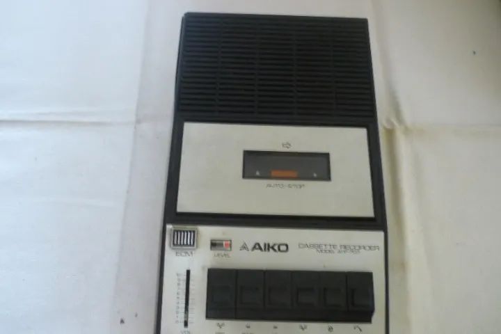 Gravador Aiko Cassete Preto Atp707 Não Funciona Leia Descrição