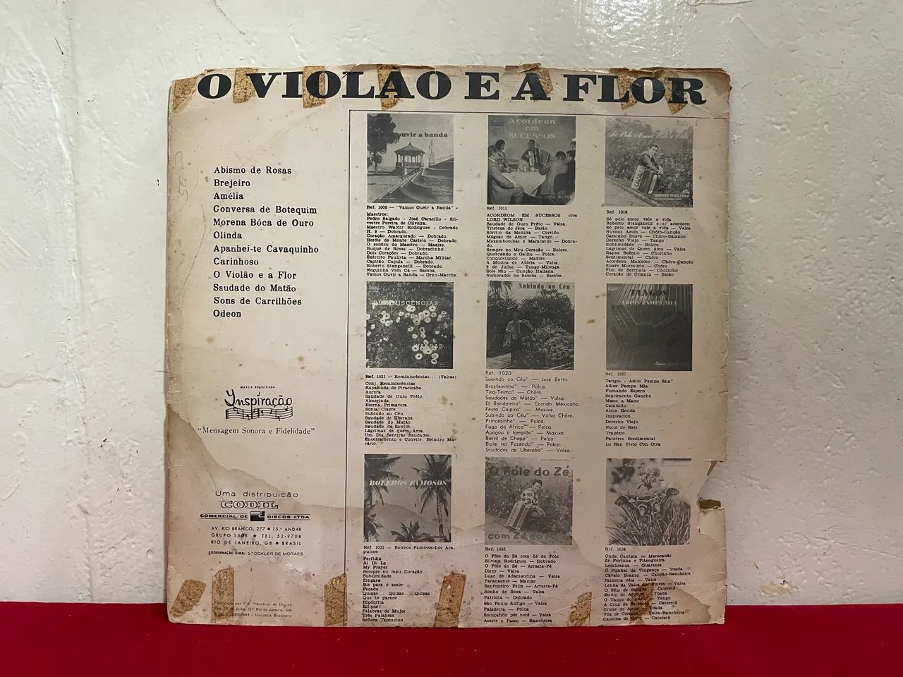 Disco de Vinil Antonio Ramos O Violão e a Flor - Foto 2