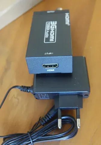 Adaptador Conversor Hdmi para Sdi Hd Sdi Ou 3g Sdi, nunca usado - Foto 5