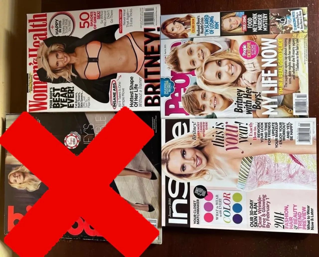 Revistas Importadas Britney Spears