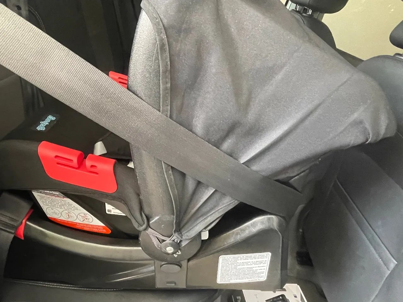 Carrinho burigotto soul com bebê conforto e base - Foto 6