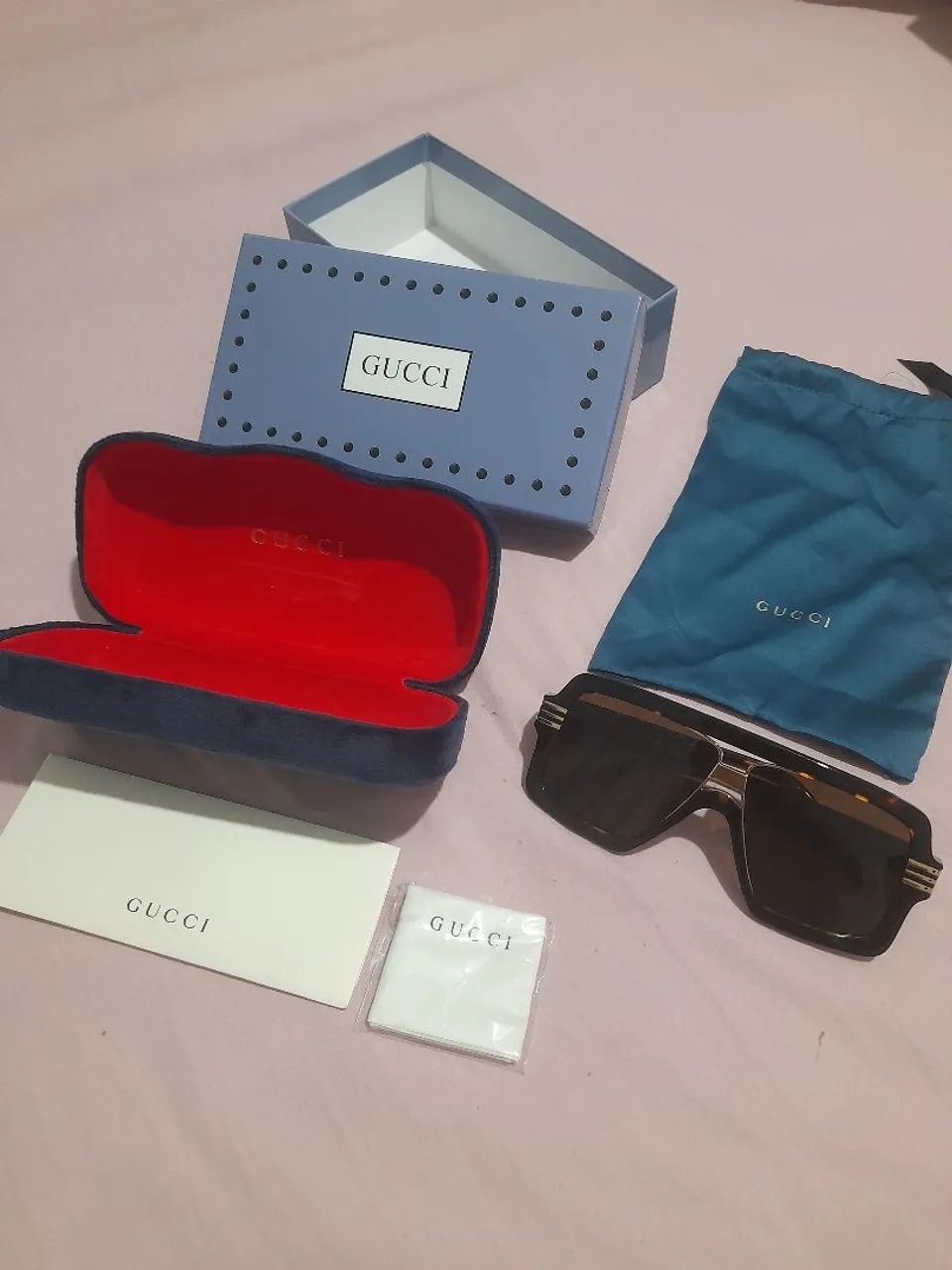 Óculos de Sol Gucci Original - Modelo 0900s 004 - Foto 2