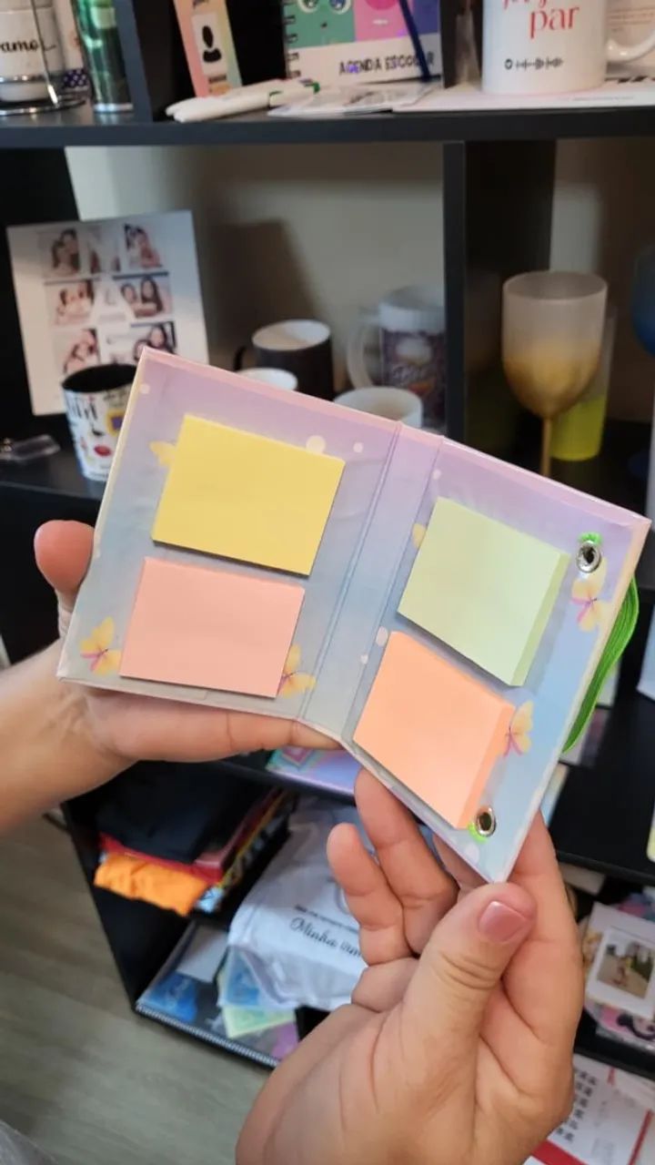 Mini Porta Post-It com elástico - Foto 2