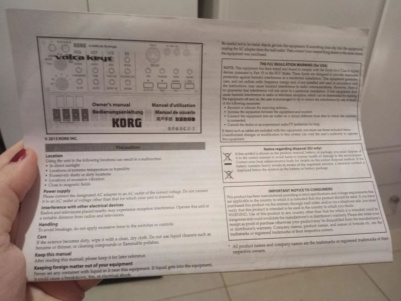 Korg Volca Keys - Sintetizador Analógico C/ Fonte - Foto 5