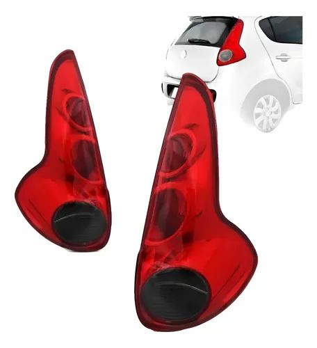 Par De Lanterna Traseira Palio 2012 2013 14 15 16 17 Fumê - Foto 3