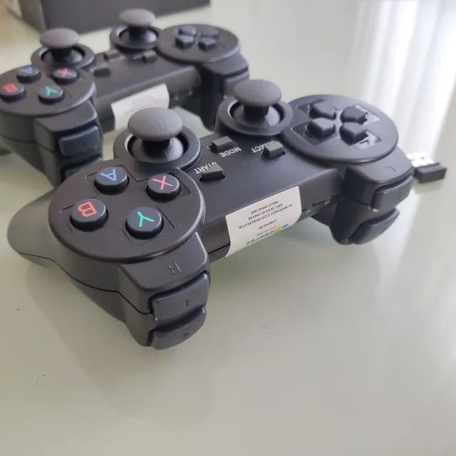 2 Joystick Para Pc Sem Fio com adaptador USB - Foto 4