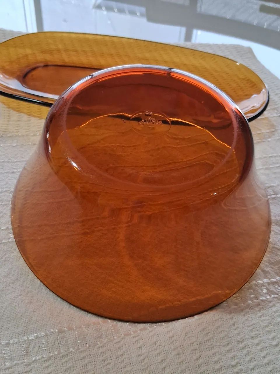 Conjunto Duralex original âmbar  - Foto 3