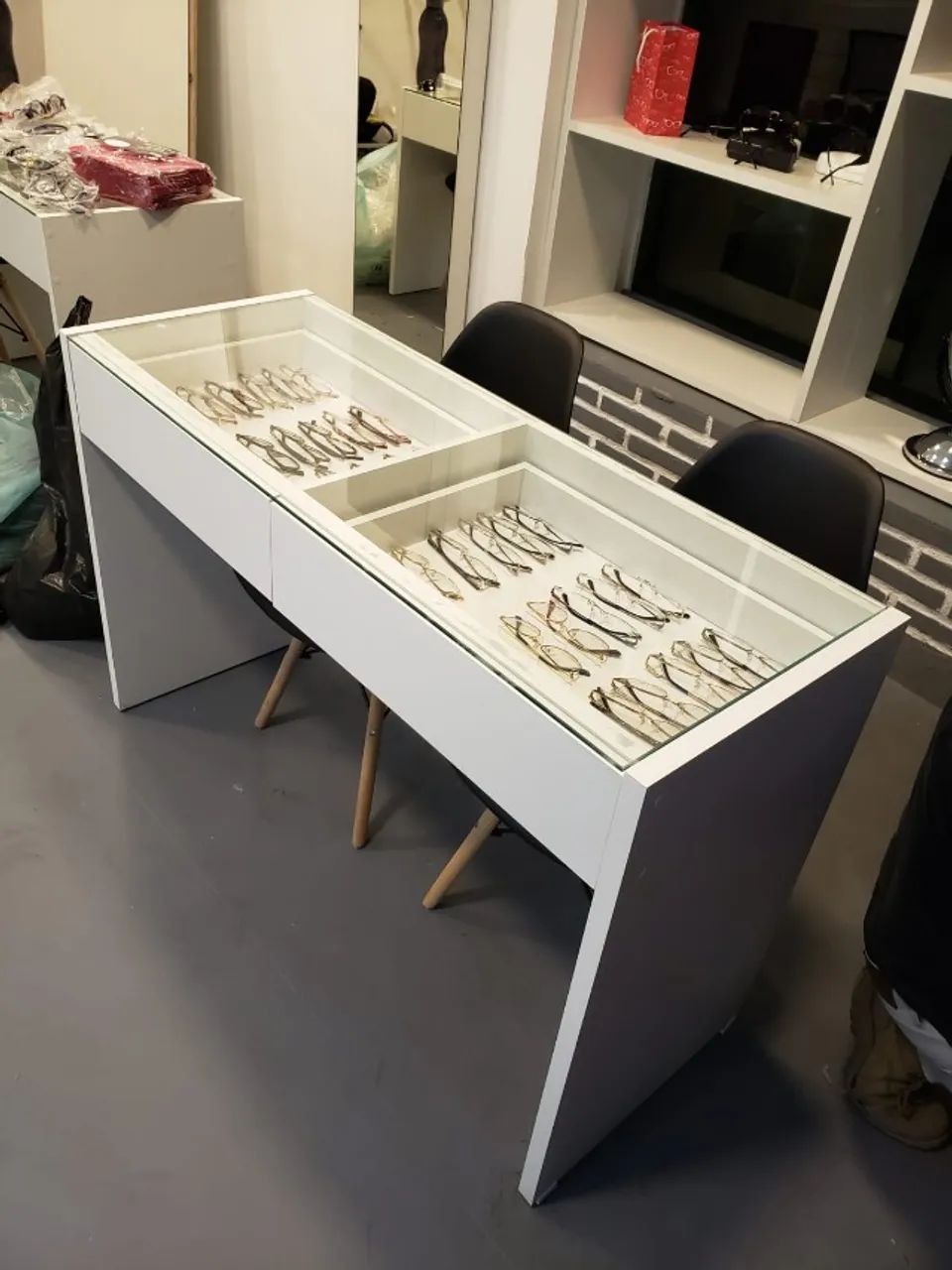 Mesa expositora para ótica MDF 25mm - Foto 2