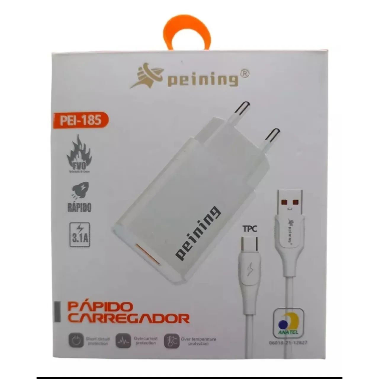Carregador Rápido Peining Tipo C
