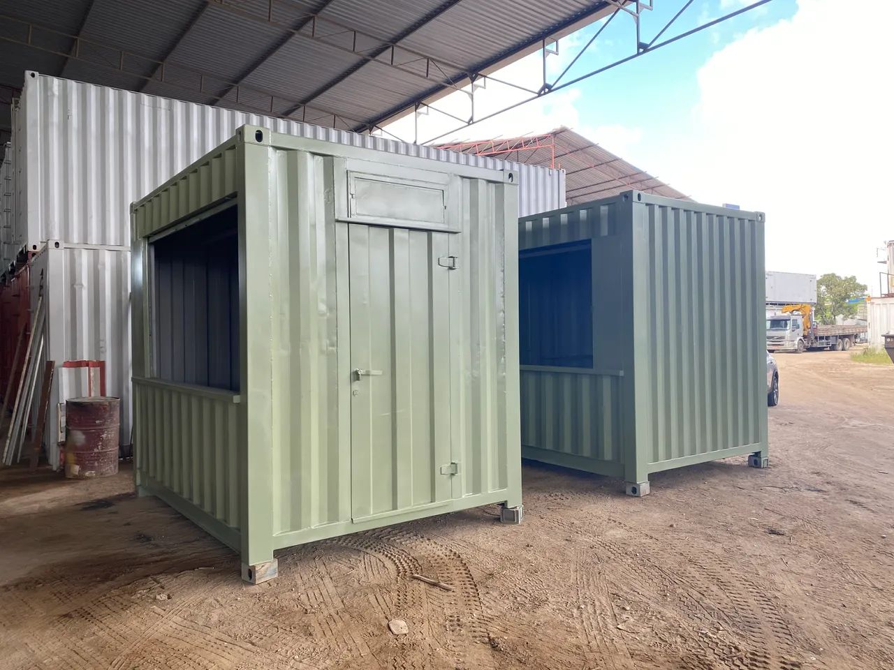 Container pronto para loja medindo 3m  - Foto 3