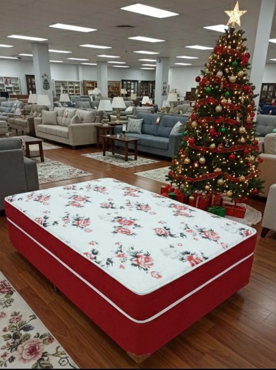 Cama box tamanho casal Promoção%