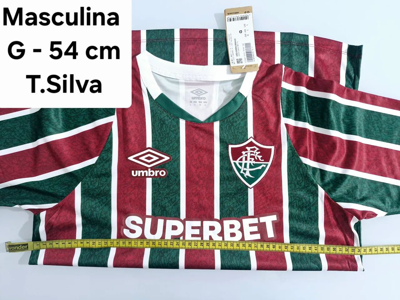Camisa Fluminense  - tamanhos G e 2GG 