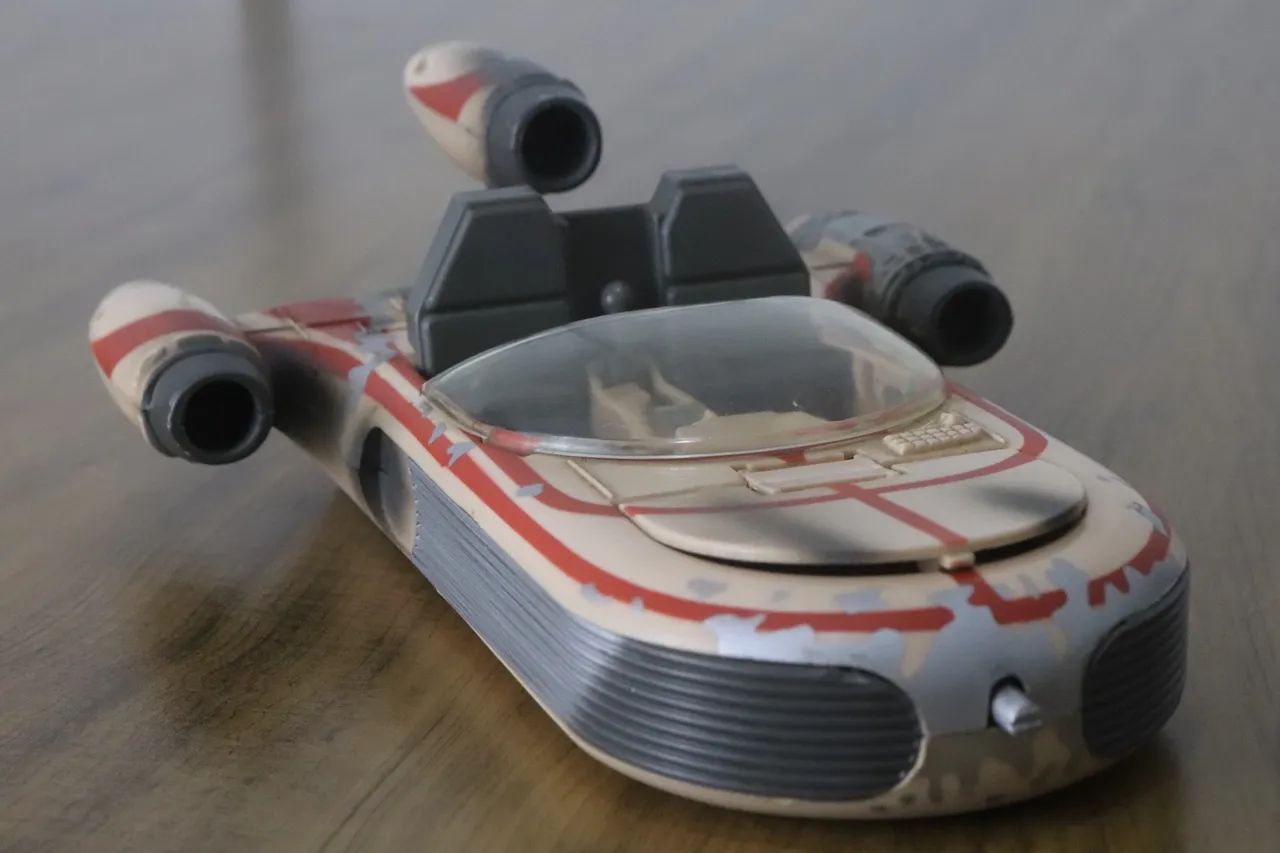 Landspeeder Star Wars Estrela Anos 90 Luke Skywalker  - Foto 4