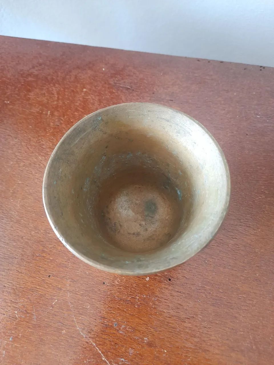 Almofariz de bronze antigo - Foto 3