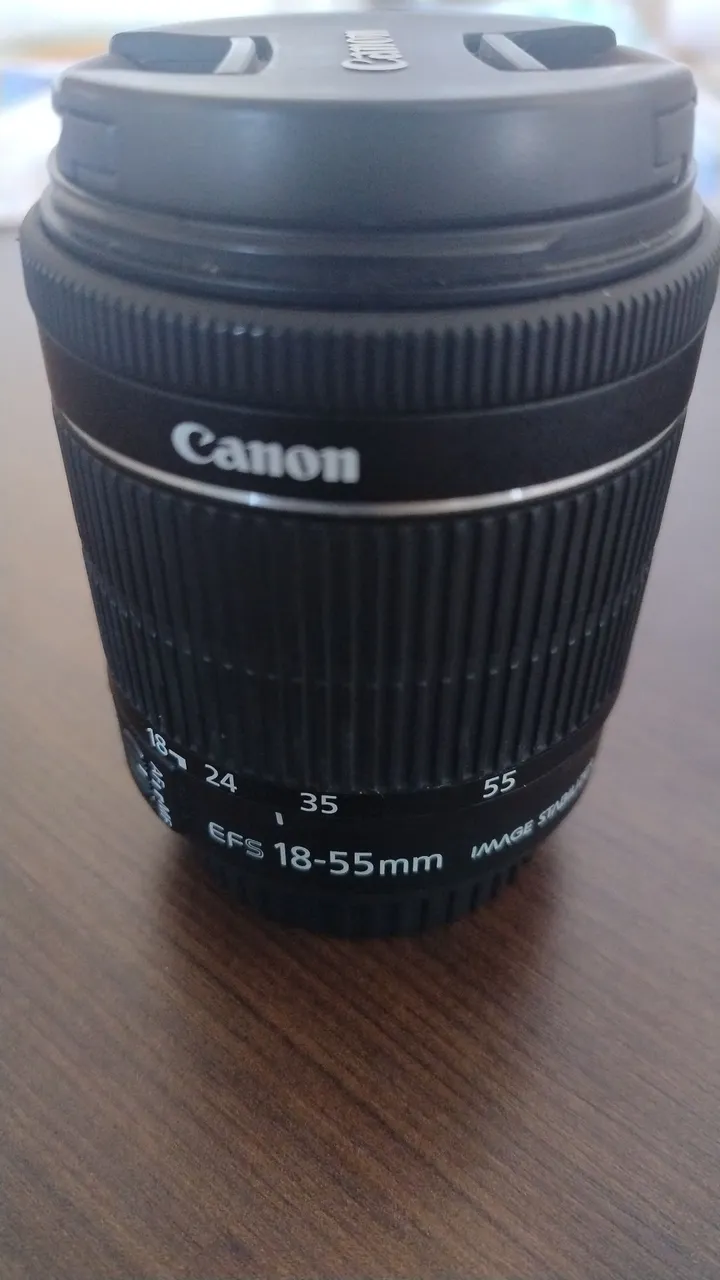 Lente Canon EF-S 18-55mm IS STM