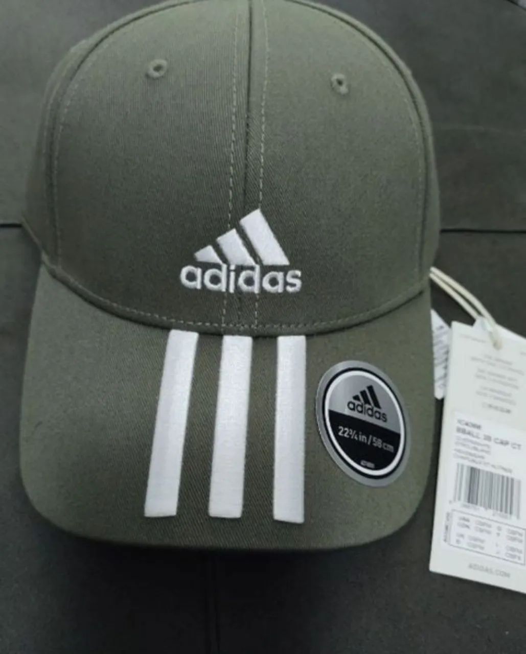 Boné Adidas Verde Militar Original - Novo