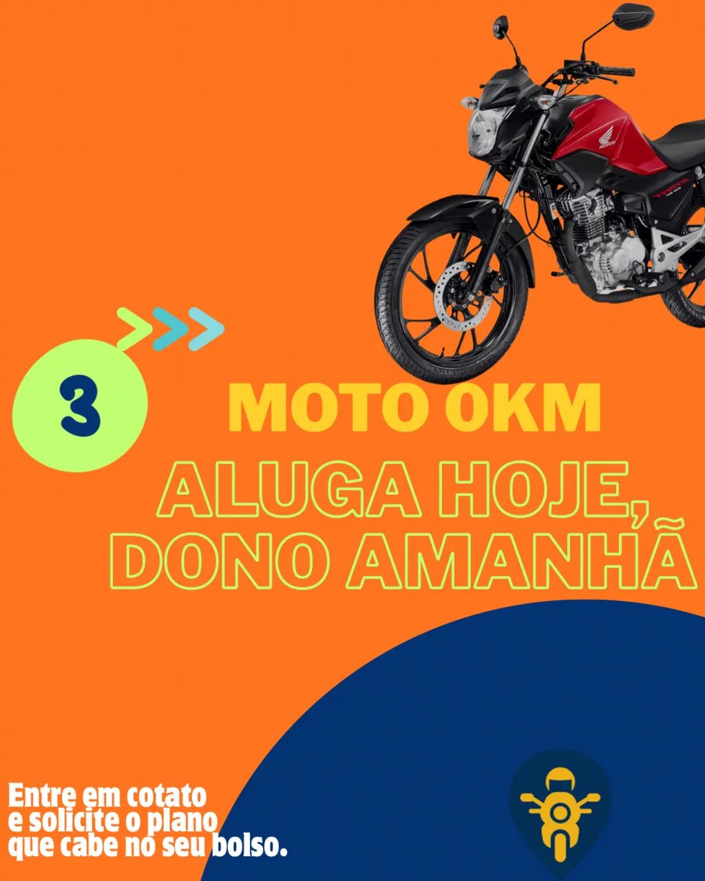 Aluguel de motos com intenção de compra - Foto 4