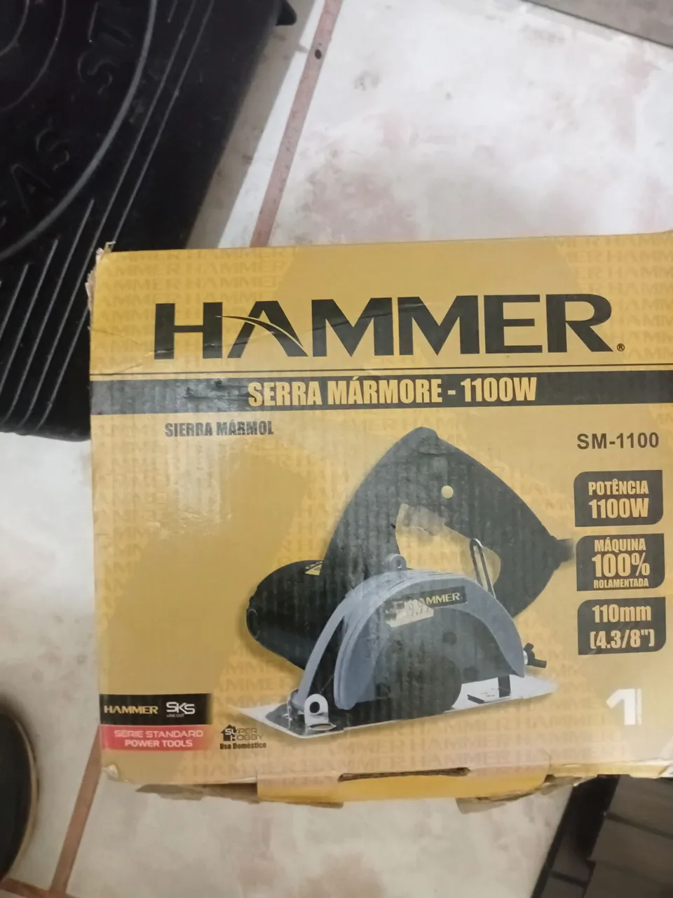 Serra Mármore Hammer 1100W - SM-1100