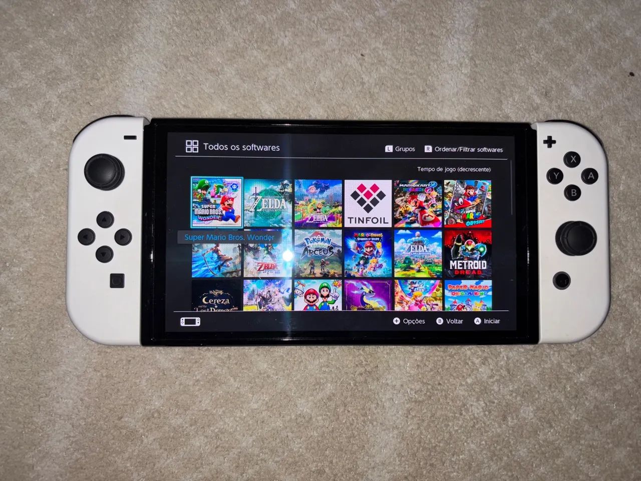 Nintendo Switch OLED Desbloqueado 256gb - Foto 4