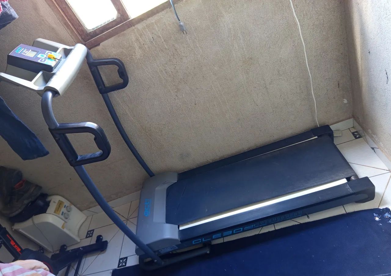 Esteira elétrica e Elíptico