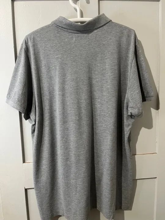 Polo Adidas Pique cinza  - Foto 2