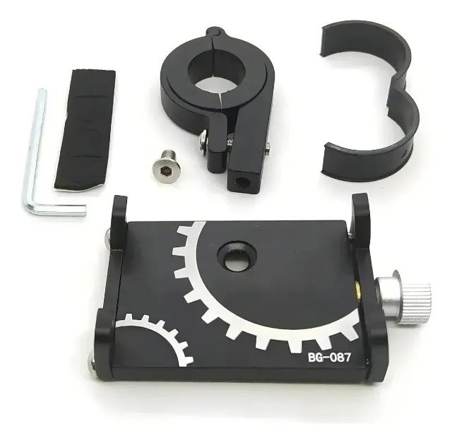 Suporte para Celular de Alumínio Motos e Biciclets  - Foto 2