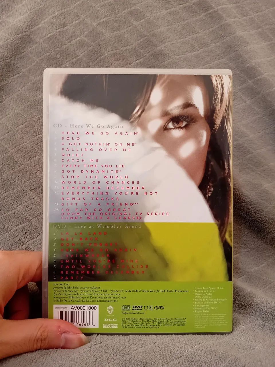 CD + DVD Demi Lovato - Here We Go Again (Special Edition) - Foto 2