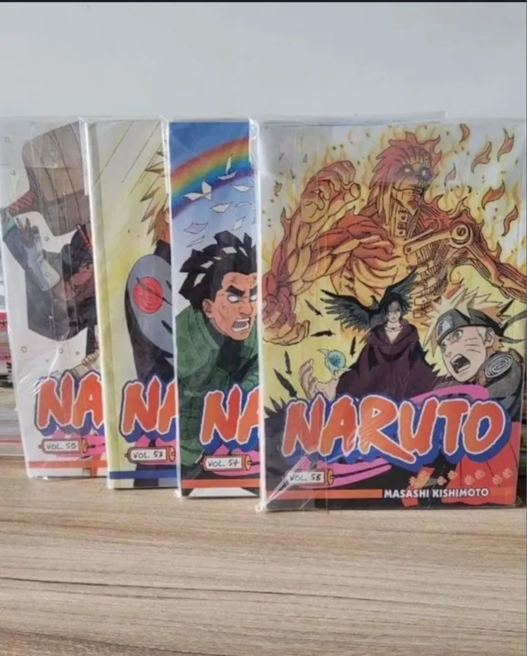 Mangás Naruto Volumes 50, 53, 54 e 56