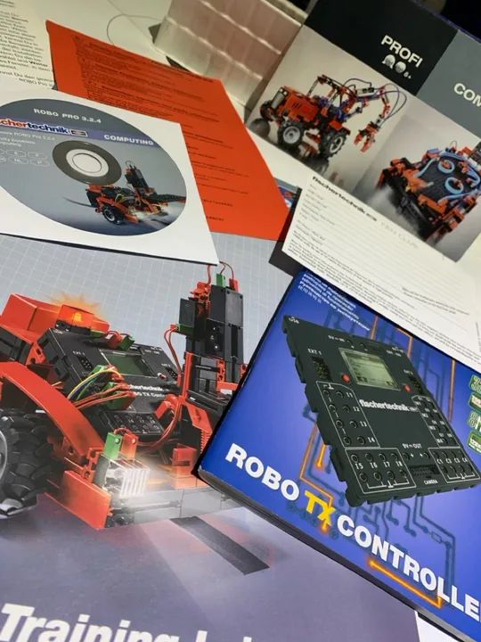 Controle Robô Fischertechnik ROBO TX - Foto 4