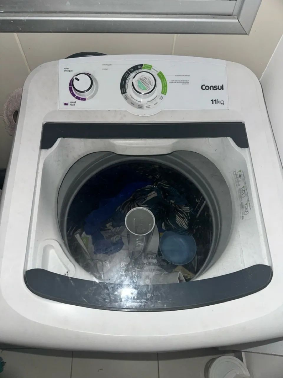 Máquina De Lavar Automática Consul Hasta 11kg 220v - Branco - Foto 2