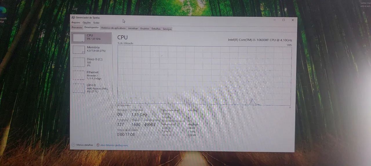 PC Gamer i5 10KF 4.8Ghz / 16GB/ SSD Nvme/ Aquário entrego parcelo  - Foto 3