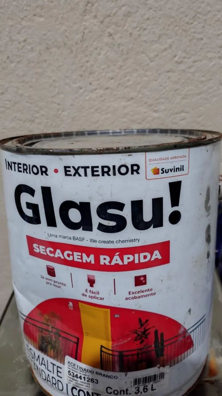 Tinta flash Branco acetinado 