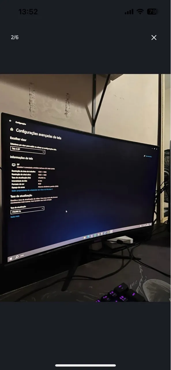 Monitor Mancer Valak Gamer 180hz