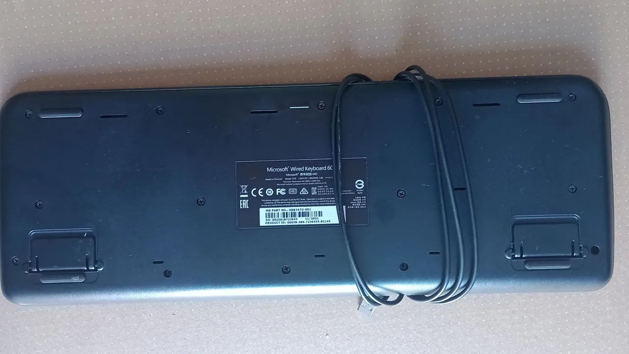 Teclado Microsoft USB - Foto 2