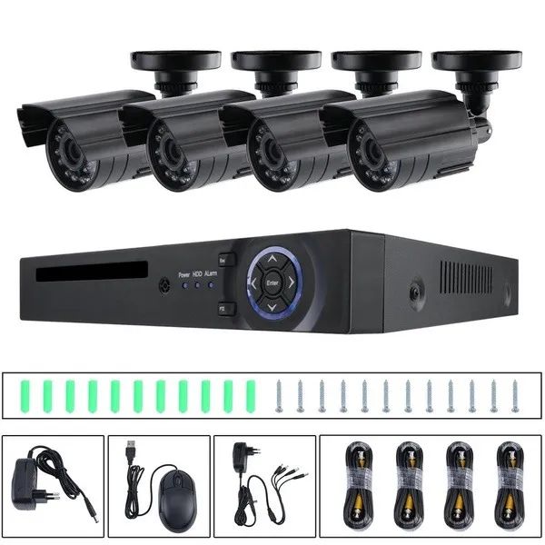 Kit Completo de Segurança - DVR + 4 Câmeras Infra Vision Hd 720p - Novo na Caixa - Foto 4