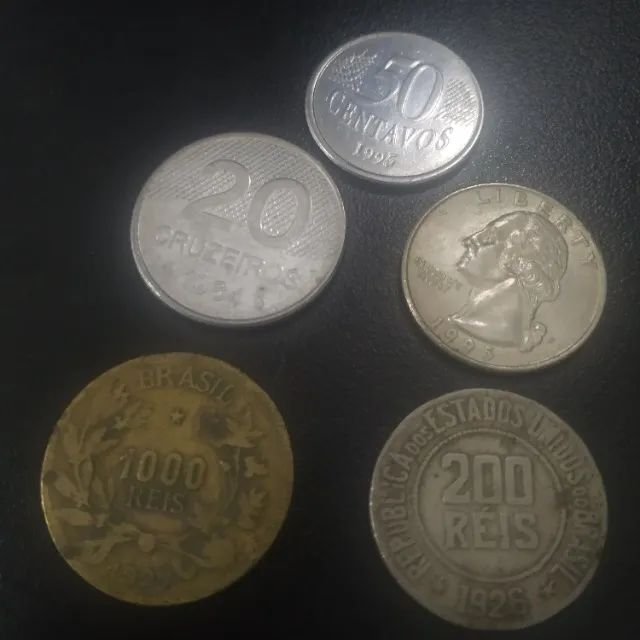 582 Moedas Antigas Diversas - Reis na maioria