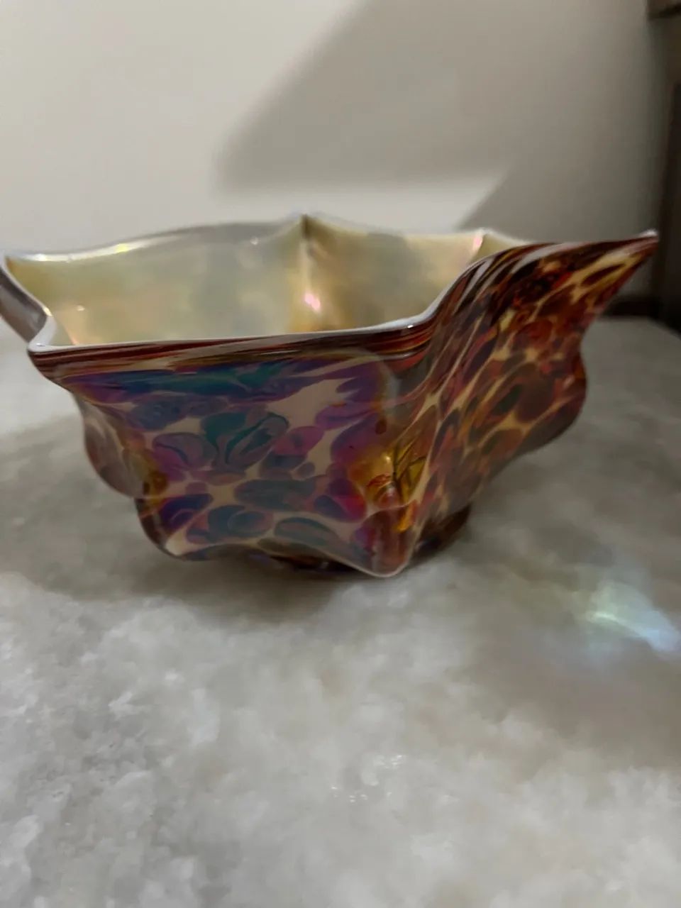Vaso de vidro vintage - Foto 4