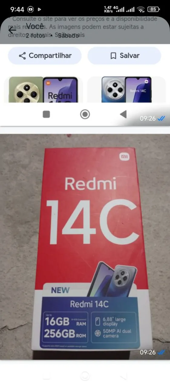 Celular redimi 14c